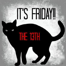 Friday13th Friday The13th GIF - Friday13th Friday The13th Black Cat GIFs