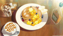 Pancakes Anime GIF