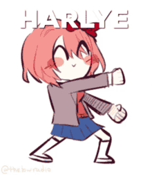 Harley Shitaker GIF - Harley Shitaker Sayori GIFs