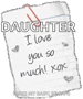 I Love You So Much Heart GIF - I Love You So Much Heart Daughter GIFs