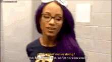 Sasha Banks Concussed GIF - Sasha Banks Concussed Mercedes Kv GIFs