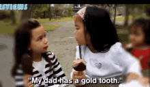 dad daughter diabetes gold teeth
