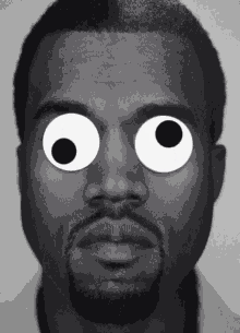 Kanye Kanye West GIF - Kanye Kanye West Googlyeyes GIFs