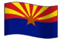 Arizona Flag GIF - Arizona Flag Waving GIFs