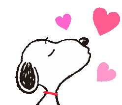 Snoopy Kiss Sticker - Snoopy Kiss Heart Stickers