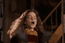 Hermione Hermione Granger GIF - Hermione Hermione Granger Cheering GIFs