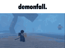 Demonfall Greatsword GIF - Demonfall Greatsword Demon