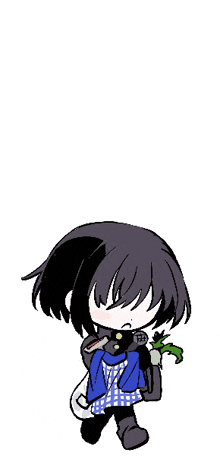 a black and white drawing of a girl with a microphone in her hand