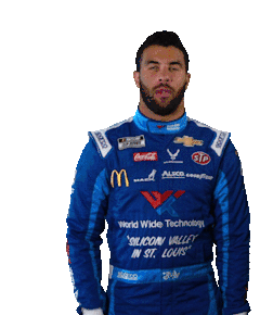 Pointing Down Bubba Wallace Sticker - Pointing Down Bubba Wallace Nascar Stickers