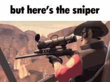 but heres but heres the but heres the kicker but heres the sniper