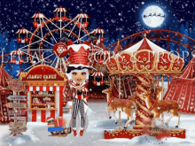 Circus Christmas Circus GIF - Circus Christmas Circus Carousel GIFs