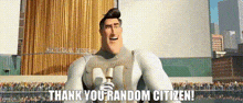 Megamind Thank You Random Citizen GIF - Megamind Thank You Random Citizen Thank You GIFs