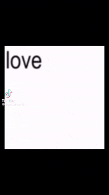 a picture of the word love written in different ways on a black background .