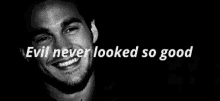 Chriswood Evil Never Looked So Good GIF - Chriswood Evil Never Looked So Good Laughing GIFs