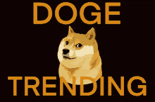 Doge Dogecoin GIF - Doge Dogecoin Dogetrending GIFs
