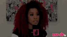 Keyshia Cole Explain GIF - Keyshia Cole Explain Red Head GIFs
