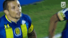 Fist In The Air Rosario Central GIF - Fist In The Air Rosario Central Emiliano Vecchio GIFs