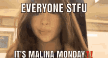 Malina Malina Weissman GIF - Malina Malina Weissman Malina Monday GIFs