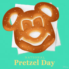 National Pretzel Day Mickey Mouse GIF - National Pretzel Day Mickey Mouse GIFs
