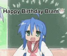 Happy Birthday Bram GIF - Happy Birthday Happy Bram GIFs