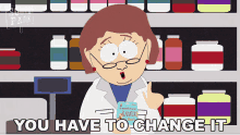 You Have To Change It South Park GIF - You Have To Change It South Park Get A New One GIFs