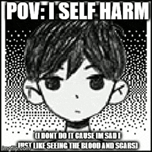 Omori Self Harm GIF - Omori Self Harm GIFs