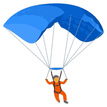 parachuting gliding