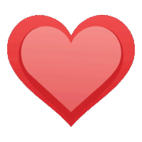 a happy valentine 's day card with a red heart