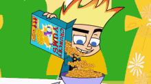 Johnny Test Cereal GIF - Johnny Test Cereal Breakfast GIFs
