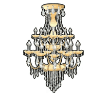 sabrina carpenter lights chandelier sparkle hanging lights