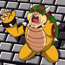 Bowser Screaming GIF - Bowser Screaming Amputee GIFs