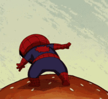Spider Man Hamburger GIF