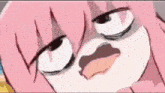 Anime Girl Panic Attack GIF - Anime Girl Panic Attack Pink Hair GIFs
