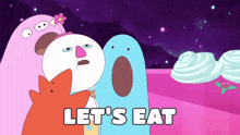 Let'S Eat Bee & Puppycat GIF - Let'S Eat Bee & Puppycat Time To Eat GIFs