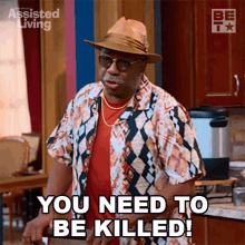 You Need To Be Killed Vinny GIF - You Need To Be Killed Vinny Assisted Living GIFs