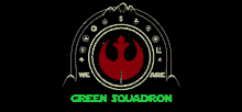 Greensquadron Xwing GIF - Greensquadron Xwing Greenlogo GIFs