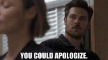 Station19 Jack Gibson GIF - Station19 Jack Gibson You Could Apologize GIFs