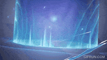 a gif from gifrun.com shows a blue light