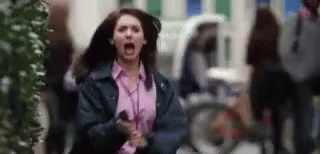 Annie Using Mace - Community GIF - Community Mace Allison Brie - Discover & Share GIFs