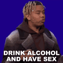 Drink Alcohol And Have Sex Cordae Amari Dunston GIF - Drink Alcohol And Have Sex Cordae Amari Dunston Ybn Cordae GIFs