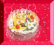 Compleanno Torta GIF - Compleanno Torta Buon Compleanno GIFs