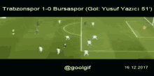 Trabzonspor Bursaspor GIF - Trabzonspor Bursaspor Yusufyazici GIFs