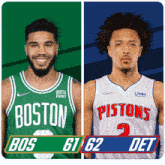 Boston Celtics (61) Vs. Detroit Pistons (62) Half-time Break GIF - Nba Basketball Nba 2021 GIFs