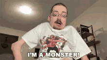 Im A Monster Monster GIF - Im A Monster Monster Beast GIFs