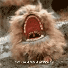 I'Ve Created A Monster GIF - Created A Monster Ive Created A Monster Monster GIFs
