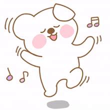 animal bear cute singing dance