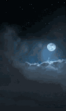 Moon Sky GIF - Moon Sky Stars GIFs