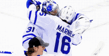 Toronto Maple Leafs Mitch Marner GIF - Toronto Maple Leafs Mitch Marner Frederik Andersen GIFs