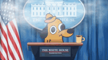 This Is Fine Dog GIF - This Is Fine Dog White House GIFs