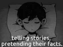 Omori Keep Pretending GIF - Omori Keep Pretending Telling Stories GIFs